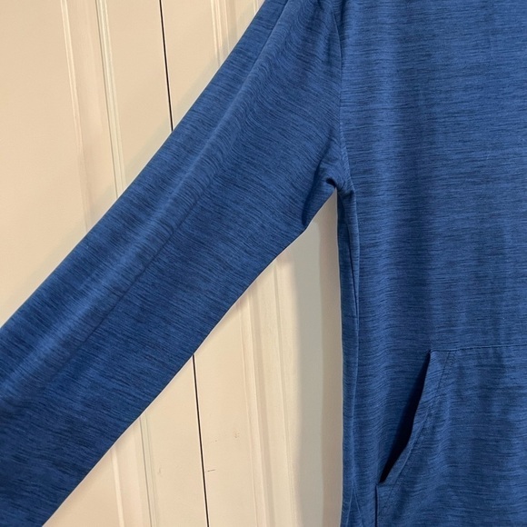 SPYDER PROW B active, blue hooded top - Picture 6 of 13